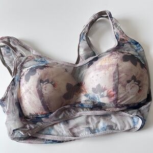 No Underwire Women's Bra  Multicolor, S (XS).